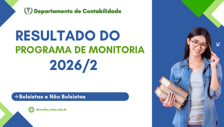 Resultado Geral do Processo Seletivo de Monitoria 2026/2
