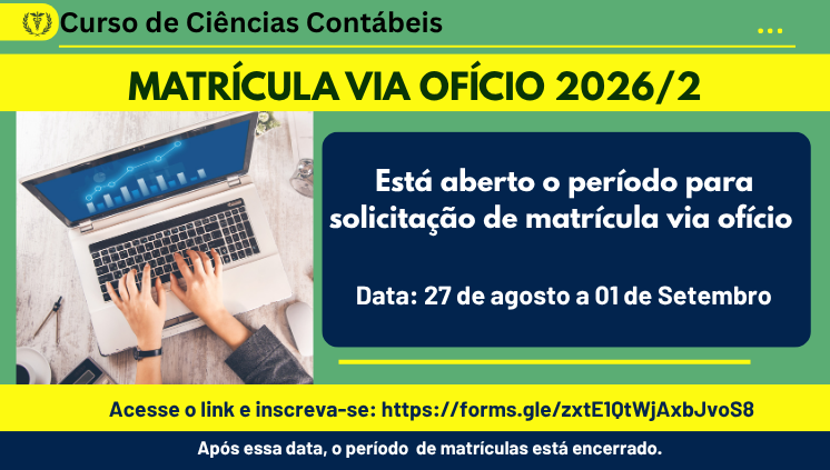 Matrícula Via Ofício 2026/2